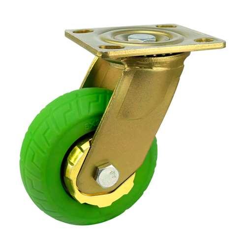 4"inch Heavy Duty Caster Wheel 441 Lbs - TPR - Top Plate Mount