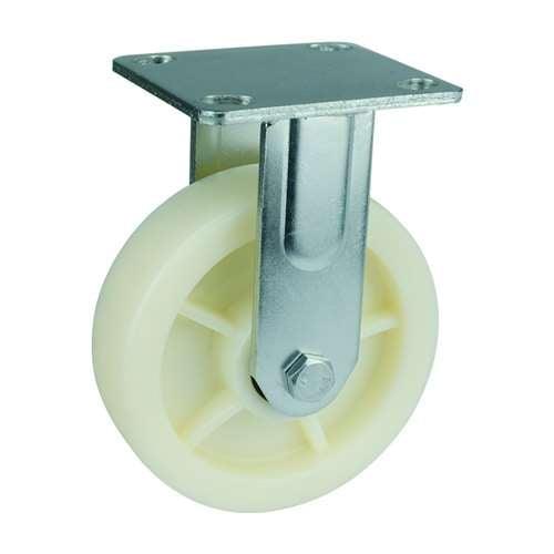 4"inch Heavy Duty Caster Wheel 551 Lbs Fixed co-polypropylene - Top Plate Mount