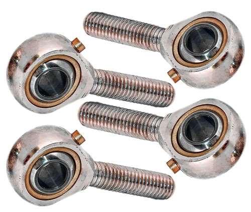 4个公头杆端 10mm POS10 2个右手和2个左手