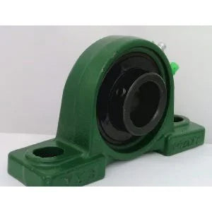 40mm Bearing UCP208 Black Oxide Plated Insert + Pillow Block Cast Housing Mounted Bearing