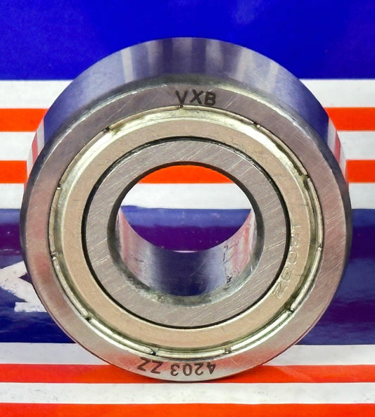 4203ZZ 2-Row Angular Contact Bearing 17x40x16mm