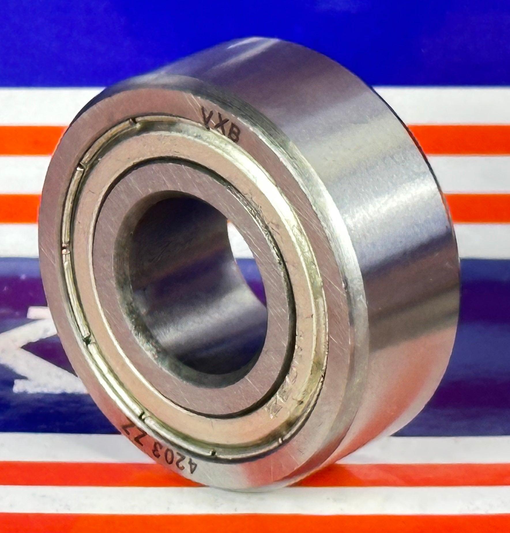 4203ZZ 2-Row Angular Contact Bearing 17x40x16mm