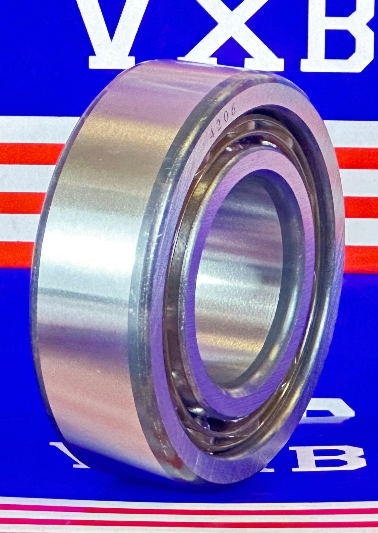 4206 Bearing 2-Row Open 30x62x20 Metric