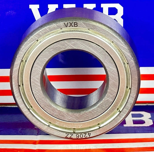 4206ZZ Angular Contact 2-Row Bearing 30x62x20mm
