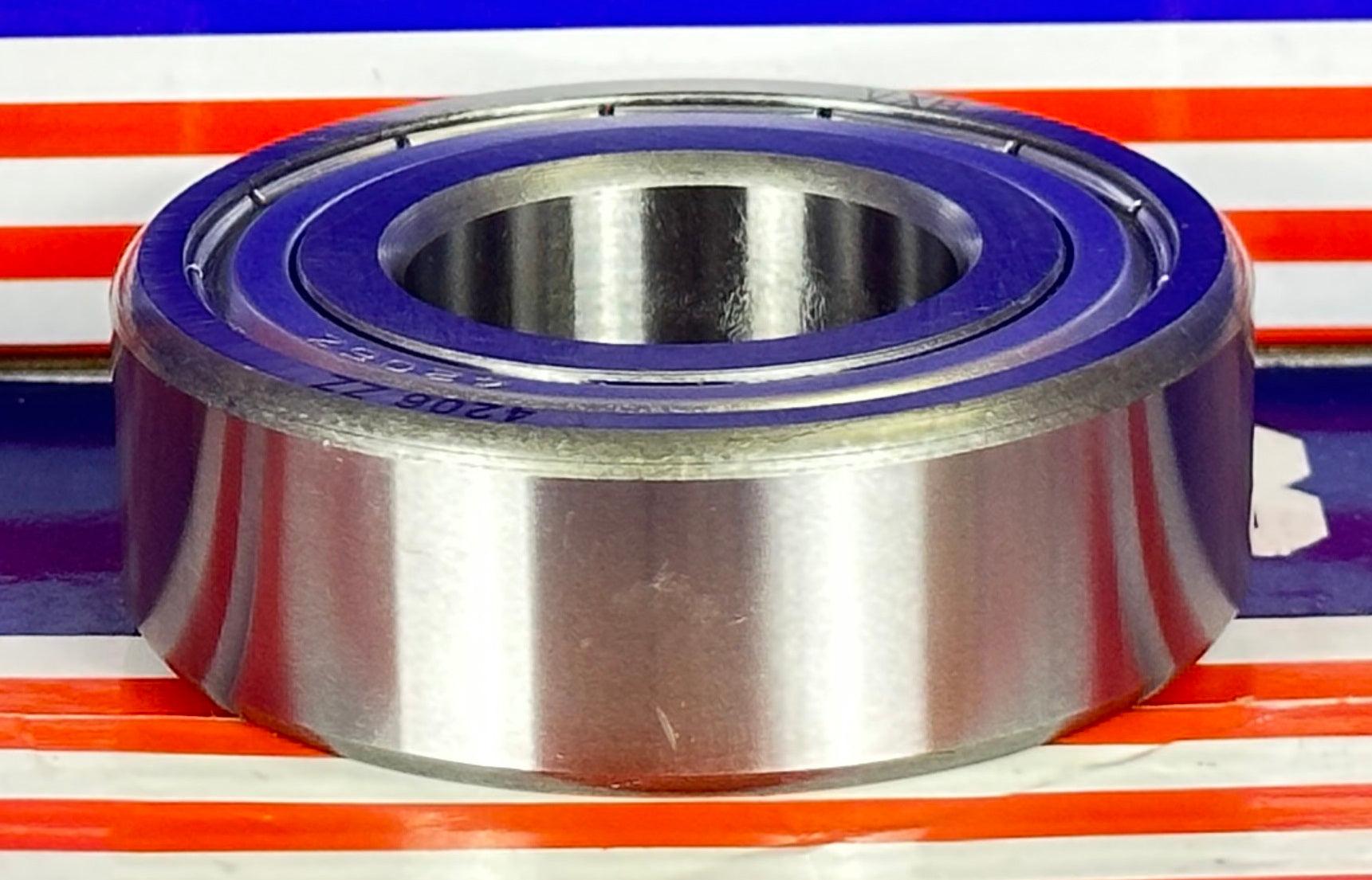 4206ZZ Angular Contact 2-Row Bearing 30x62x20mm