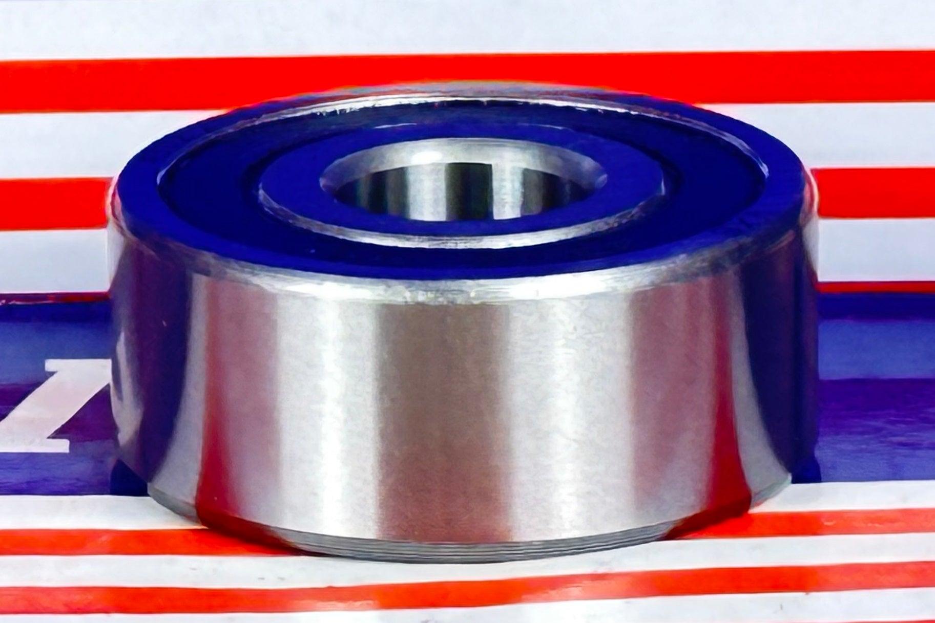 4302-2RS Sealed Angular Contact 2-Row Bearing 15x42x17mm