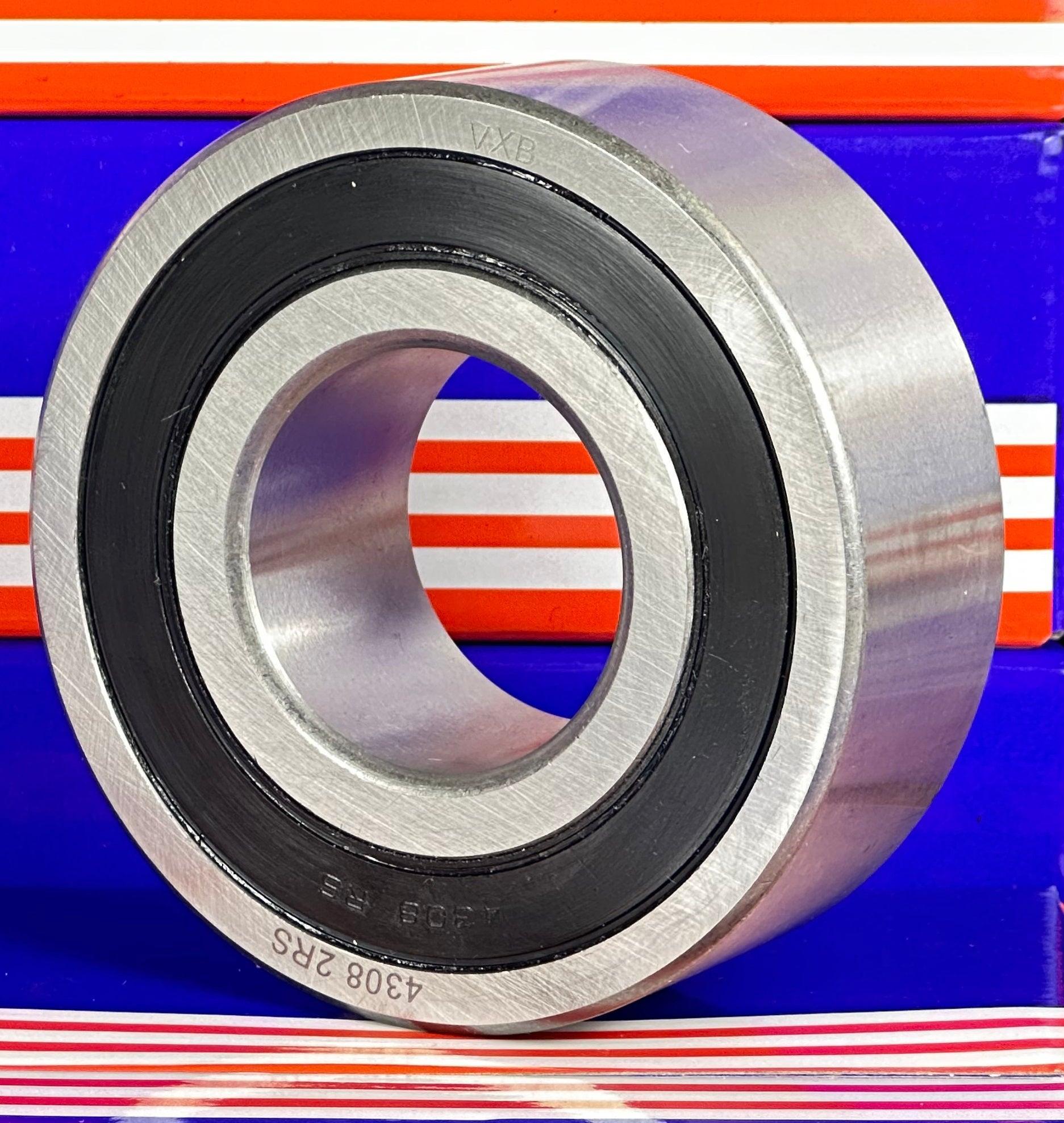 4308-2RS 2-Row Sealed Ball Bearing 40x90x33mm