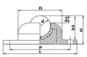 Stainless Steel Ball Transfer Unit 3.7"inch Surface Bearing Heavy Duty