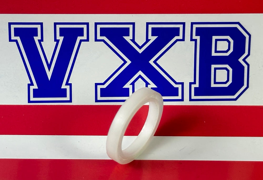 Łożysko z tworzywa Acetal/POM 6704 - kulki szklane - 20x27x4mm