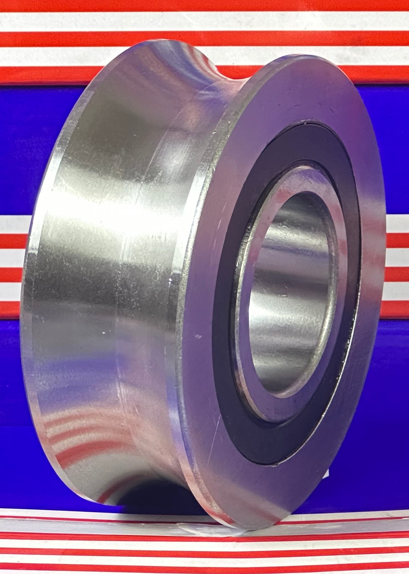 LFR5208-40-2RS 40mm ID x 40mm U-Groove Sealed Track Roller Bearing