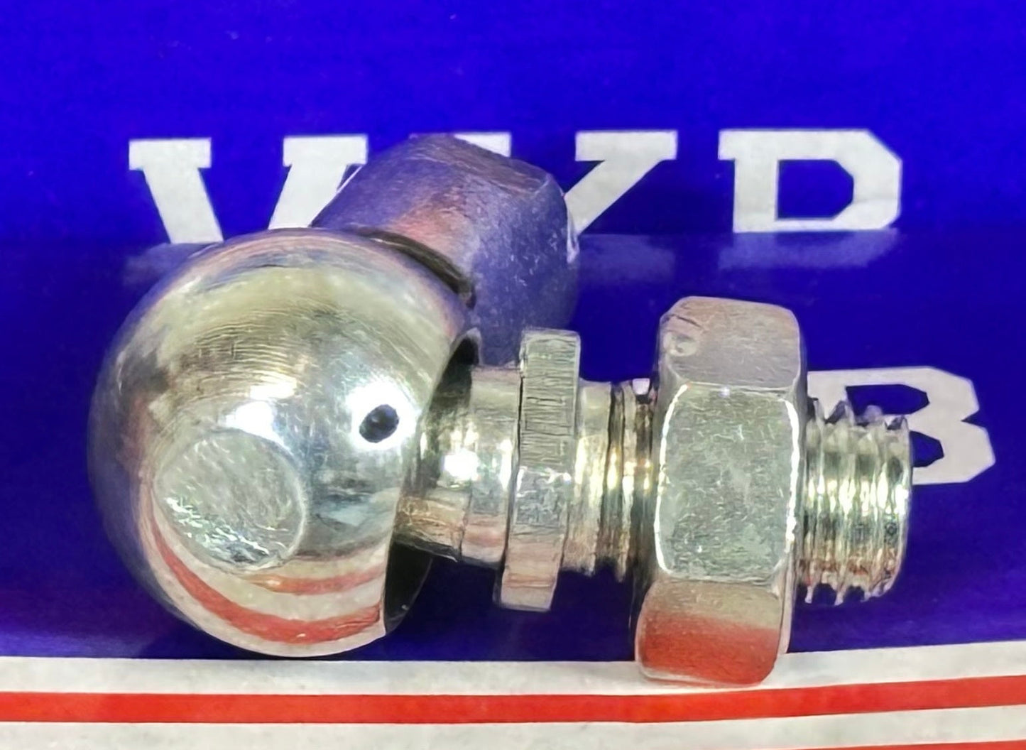 CS16 Embout de tige à rotule en forme de L de 16 mm