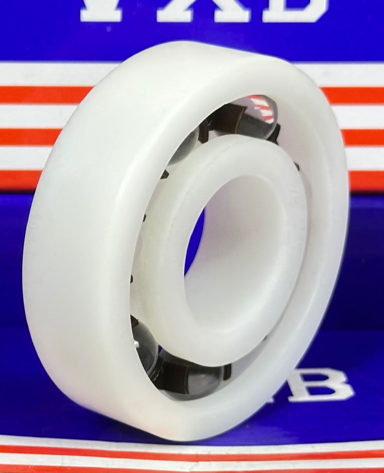 Łożysko z tworzywa Acetal/POM 6305 - kulki szklane - 25x62x17mm