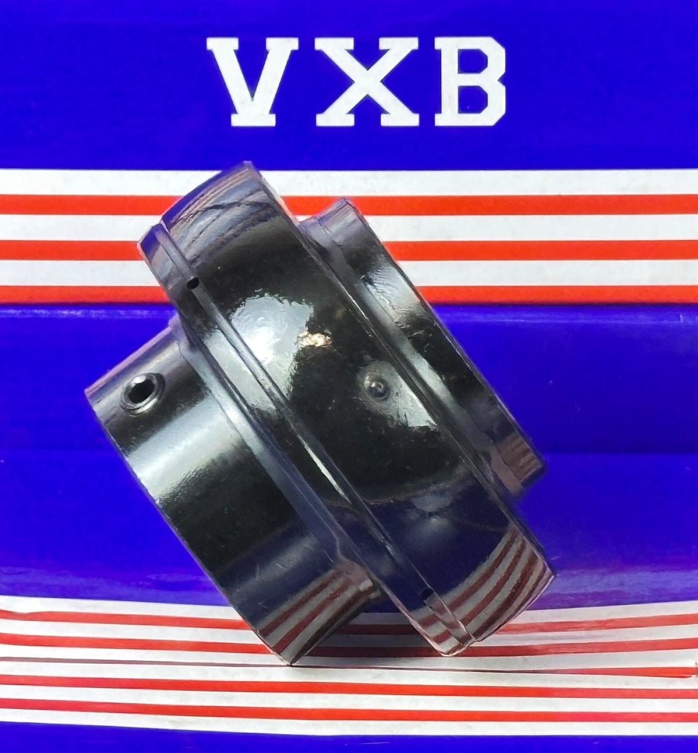 UC208-24 Black Oxide Plated Axle Bearing Insert Mounted 1-1/2"inch