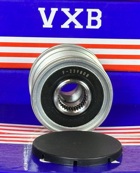 F‑239808 Alternator Freewheel Clutch Pulley 7 Groove, 17 mm Bore 535014010