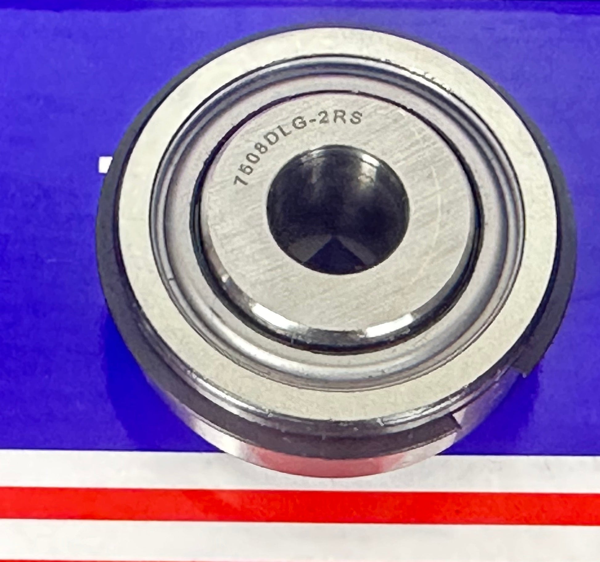 7508DLG-2RS Ball Bearing 1/2" Bore; 1-3/4" x OD. 1/2" - Snap Ring