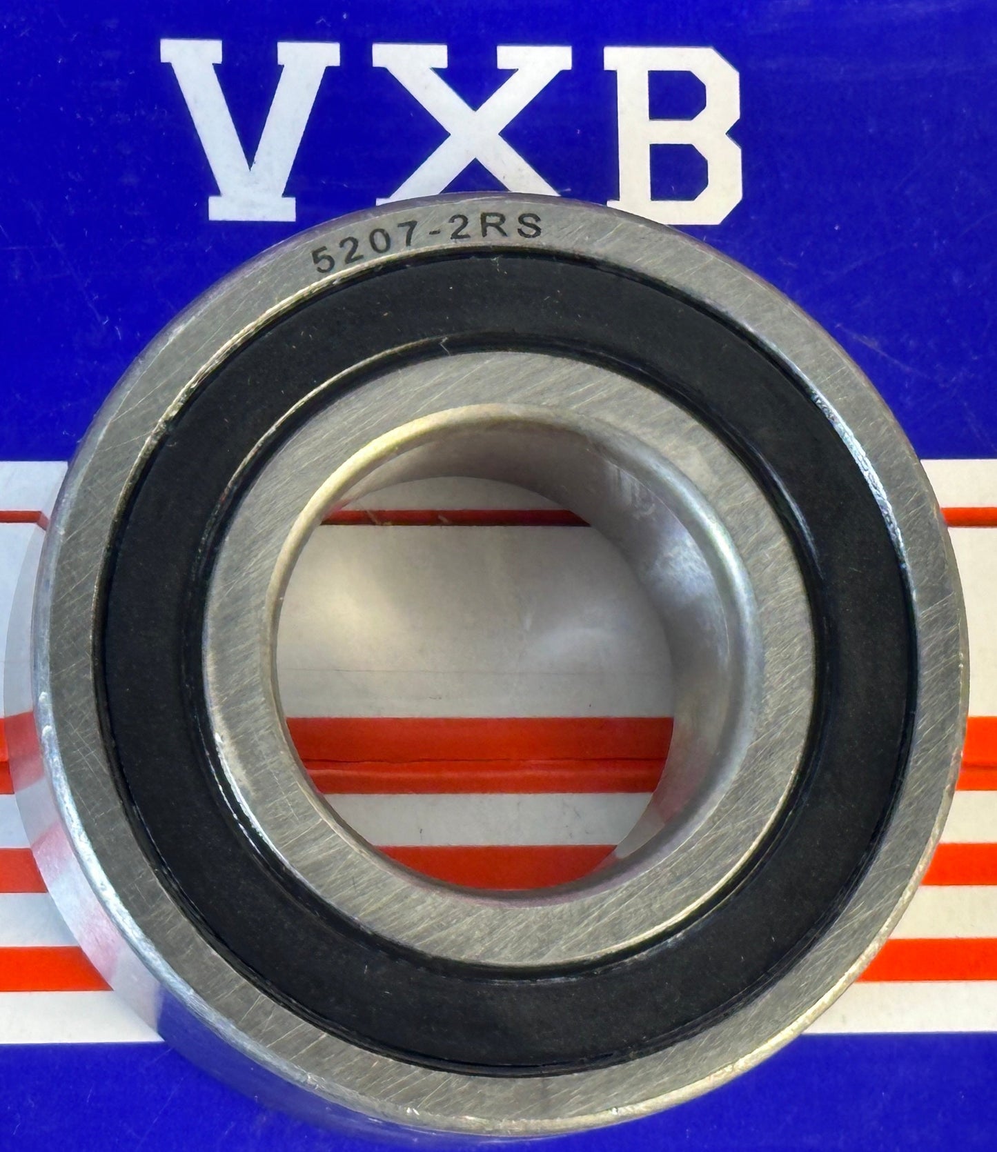 5207 2RS1 แบริ่งสัมผัสเชิงมุมแบบปิด 2 แถว
