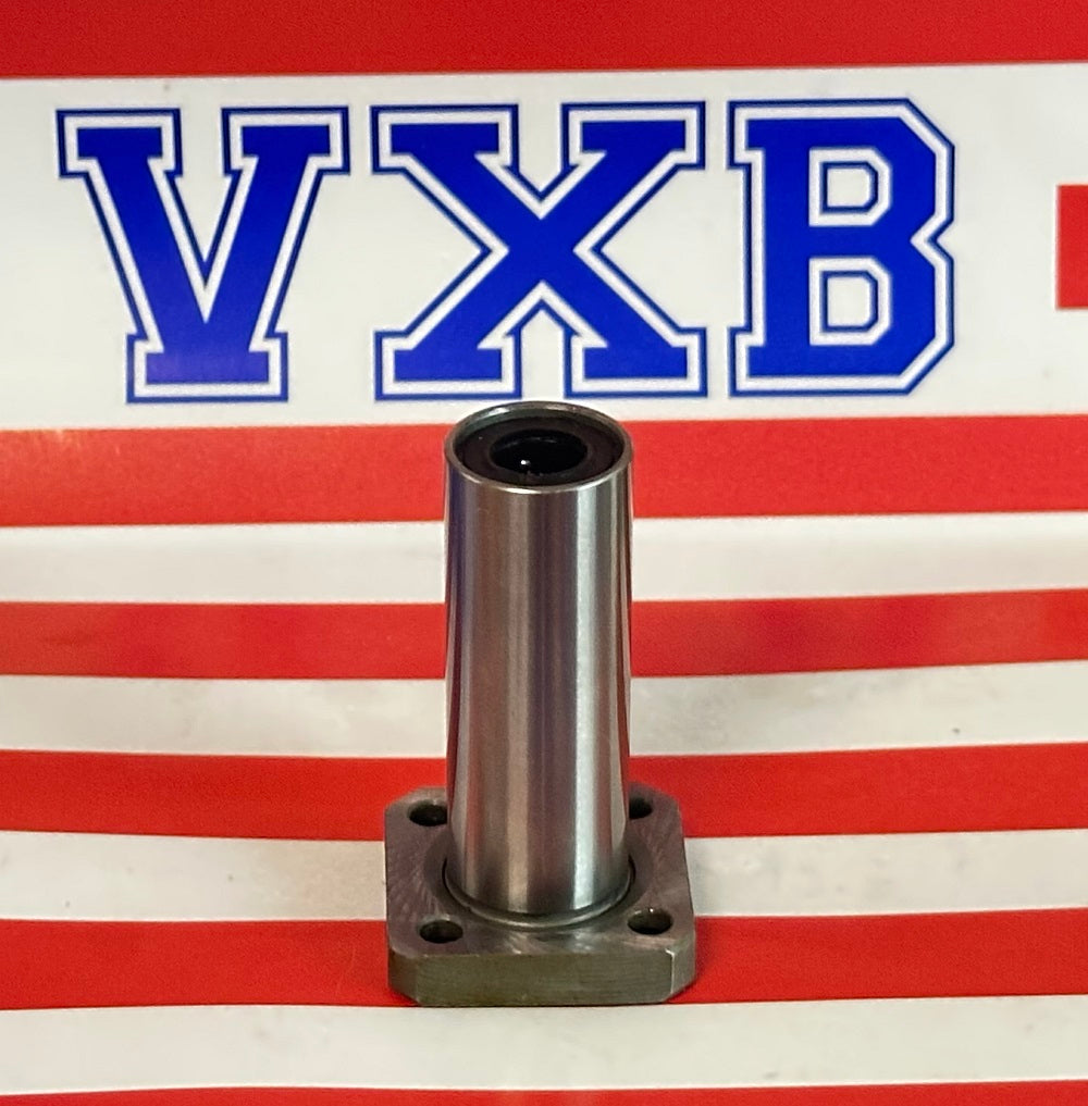 8mm ống lót vuông dài có mặt bích chuyển động tuyến tính