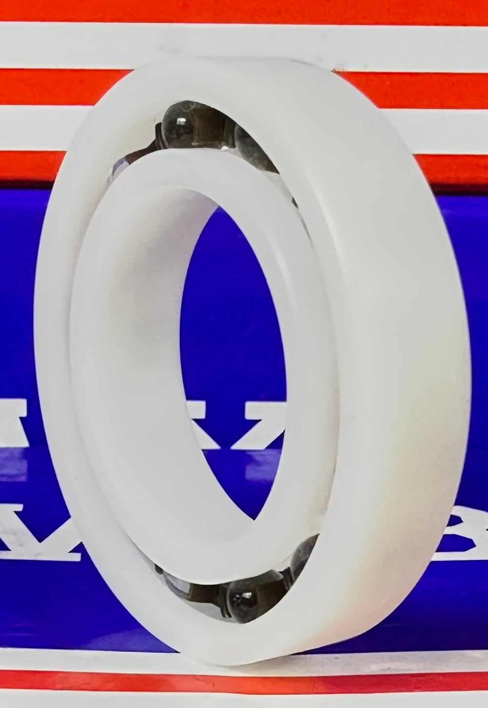 Łożysko z tworzywa Acetal/POM 6905 - kulki szklane - 25x42x9mm