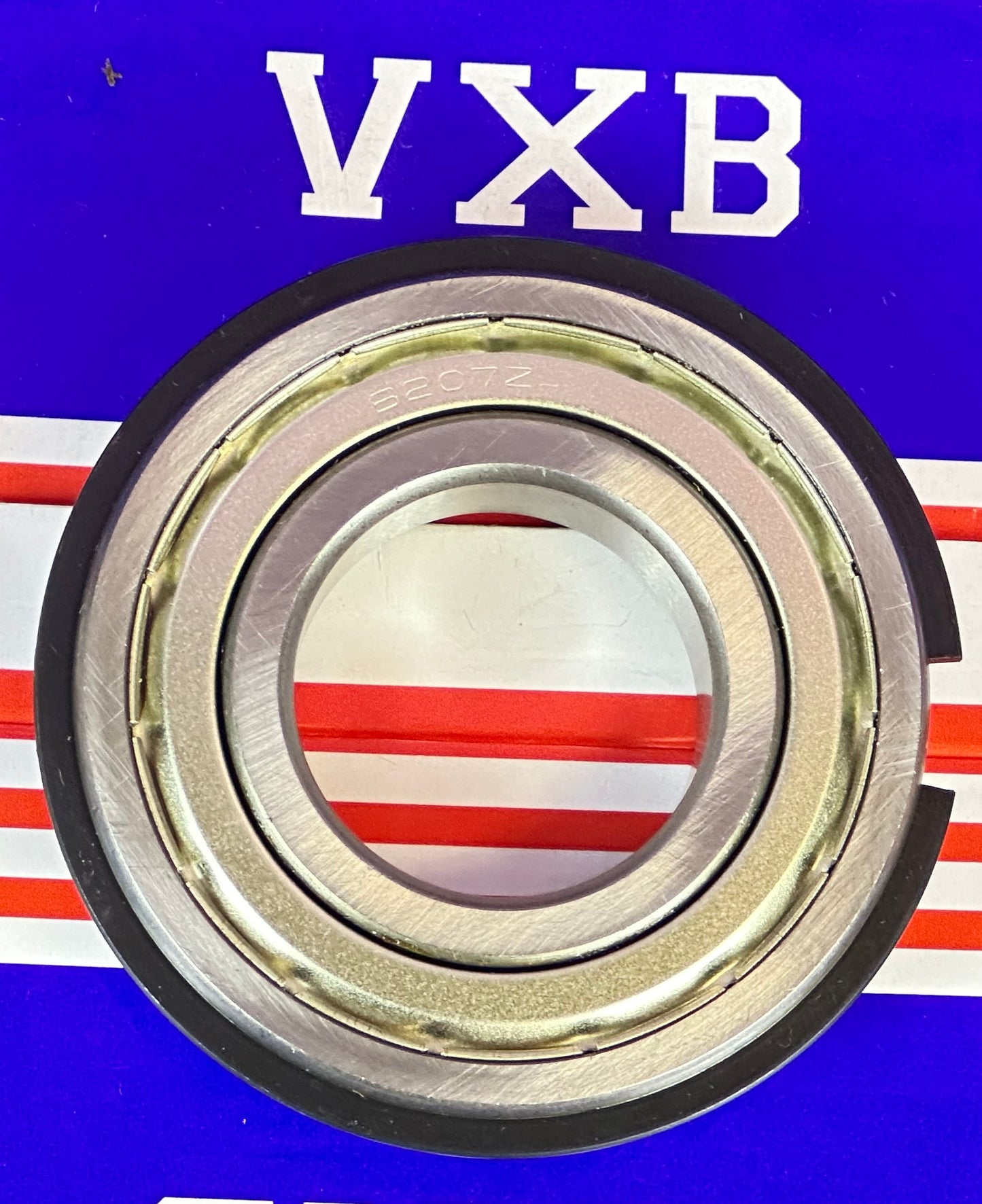 ตลับลูกปืน 6207ZZNR ป้องกัน - แหวนสแน็ป - 35x72x17มม