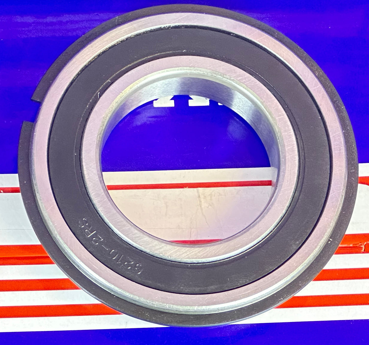 ตลับลูกปืนปิดผนึก 6210-2RSNR ขนาด 50x90x20 - แหวนสแน็ป