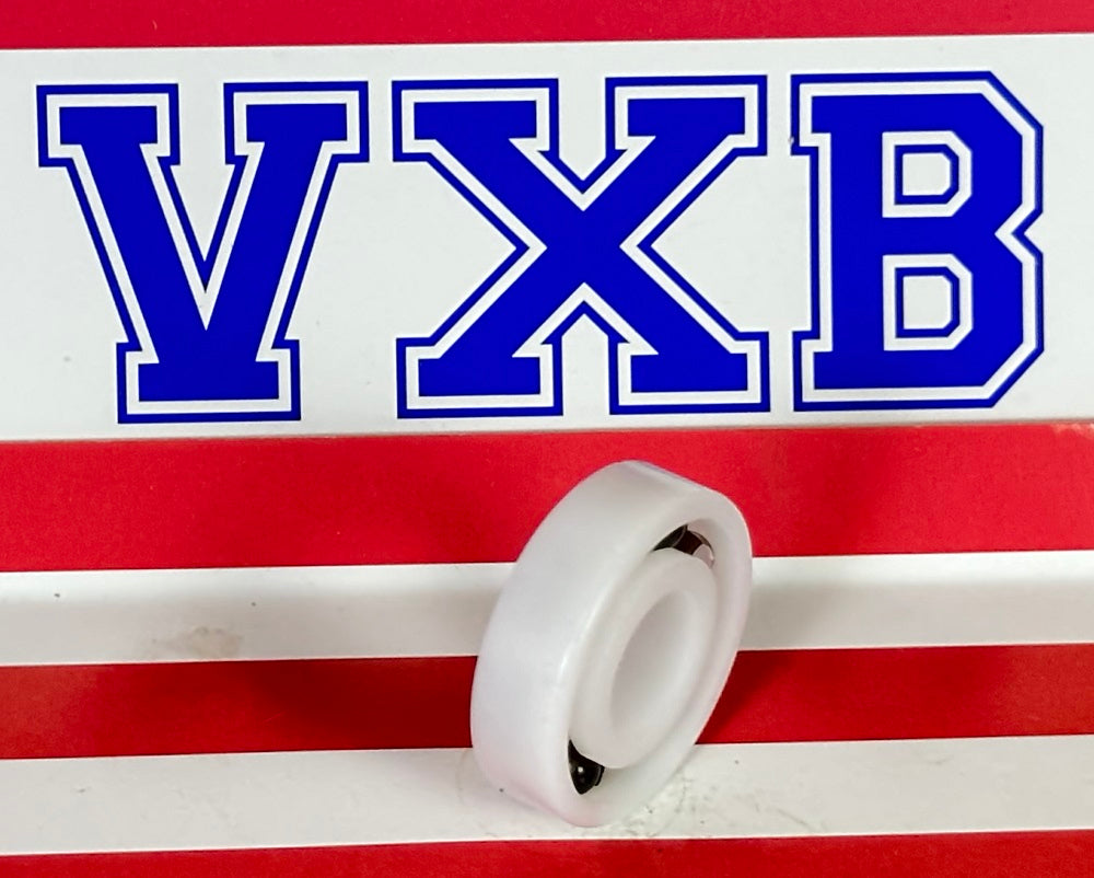 Acetal/POM Plastic Bearing 6001 - Glass Balls - 12x28x8mm