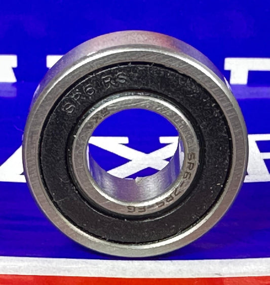 SR6-2RS Food Grade Stainless Steel Sealed Bearing 3/8" x 7/8" x 9/32"inch
