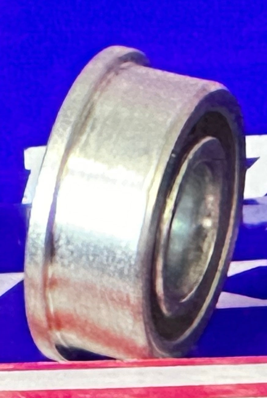 F1229 Flanged Bearing - Full Complement - 3/8" x 29/32" x 7/16"