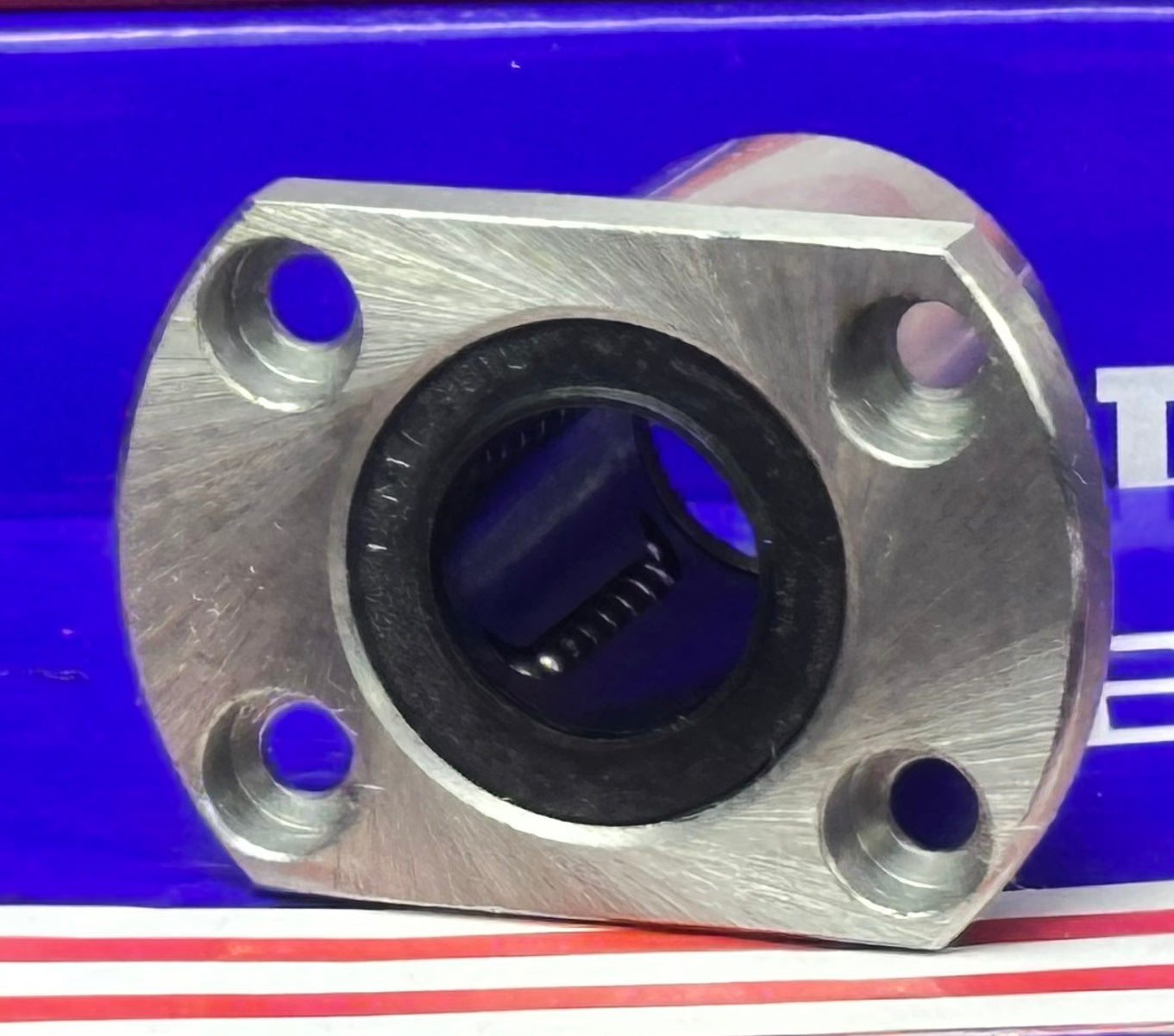 LMH16UU 16mm Flanged Ball Bushing CNC Linear Motion 16x28x37mm