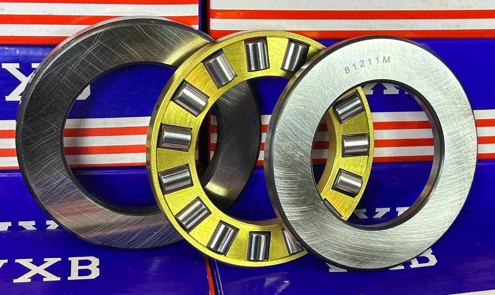 81211M Cylindrical Roller Thrust Bearing 55x90x25mm - Bronze Cage