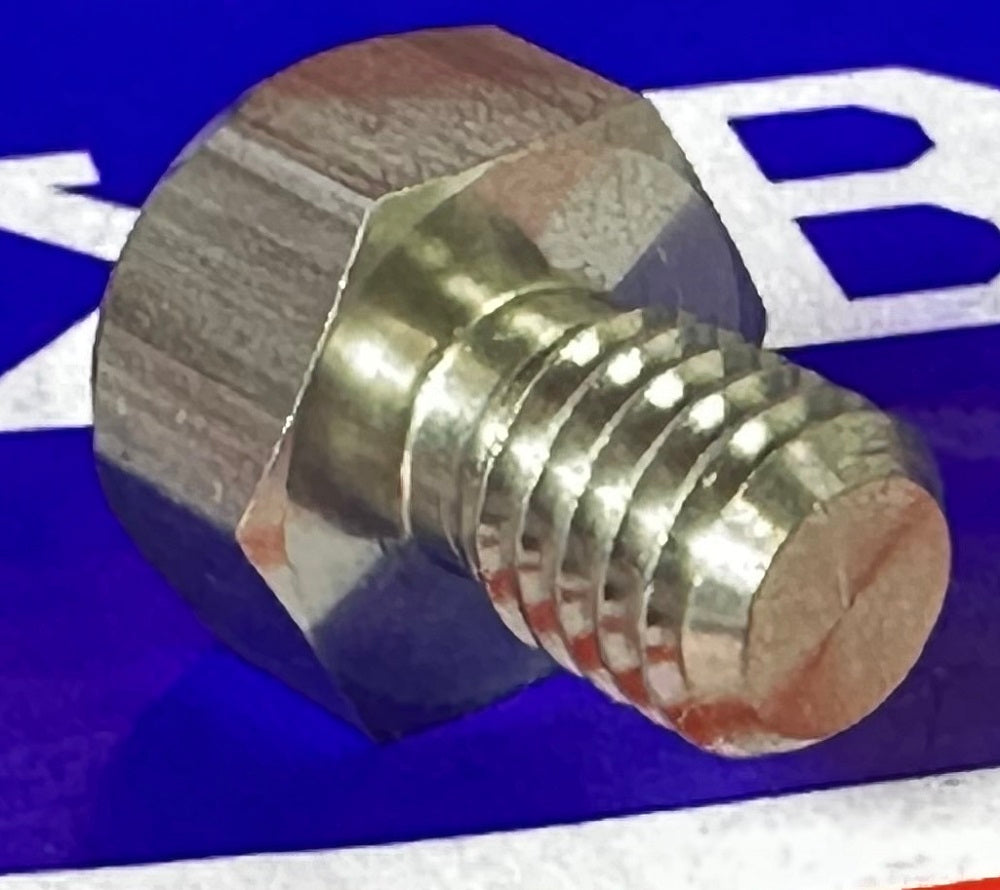M8 Stainless Steel Hex Head Ball Transfer Stud Unit 10mm Deep