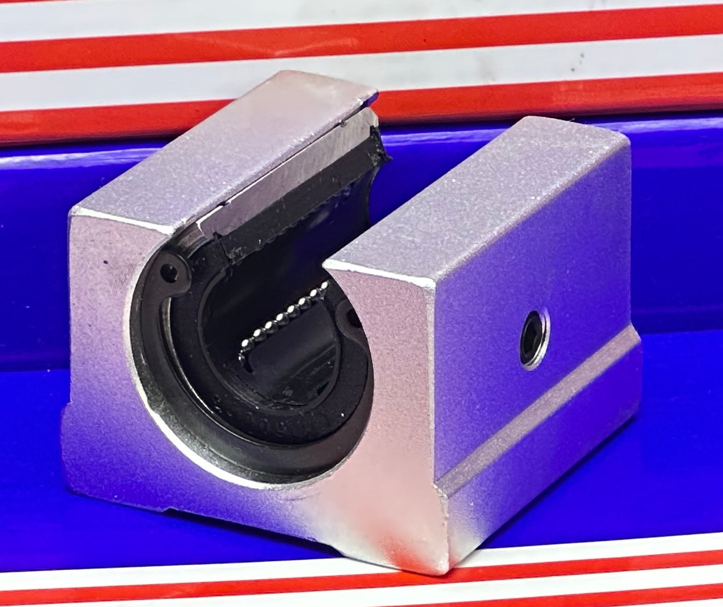 Douille CNC 16mm Palier Linéaire Unité Coulissante Ouverte Mouvement Linéaire