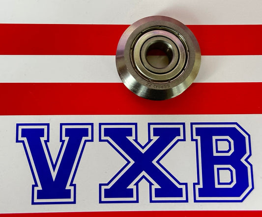 Stainless Steel RM2ZZ 3/8" V-Groove Guide Bearing SSW2-ZZ SSRM2ZZ