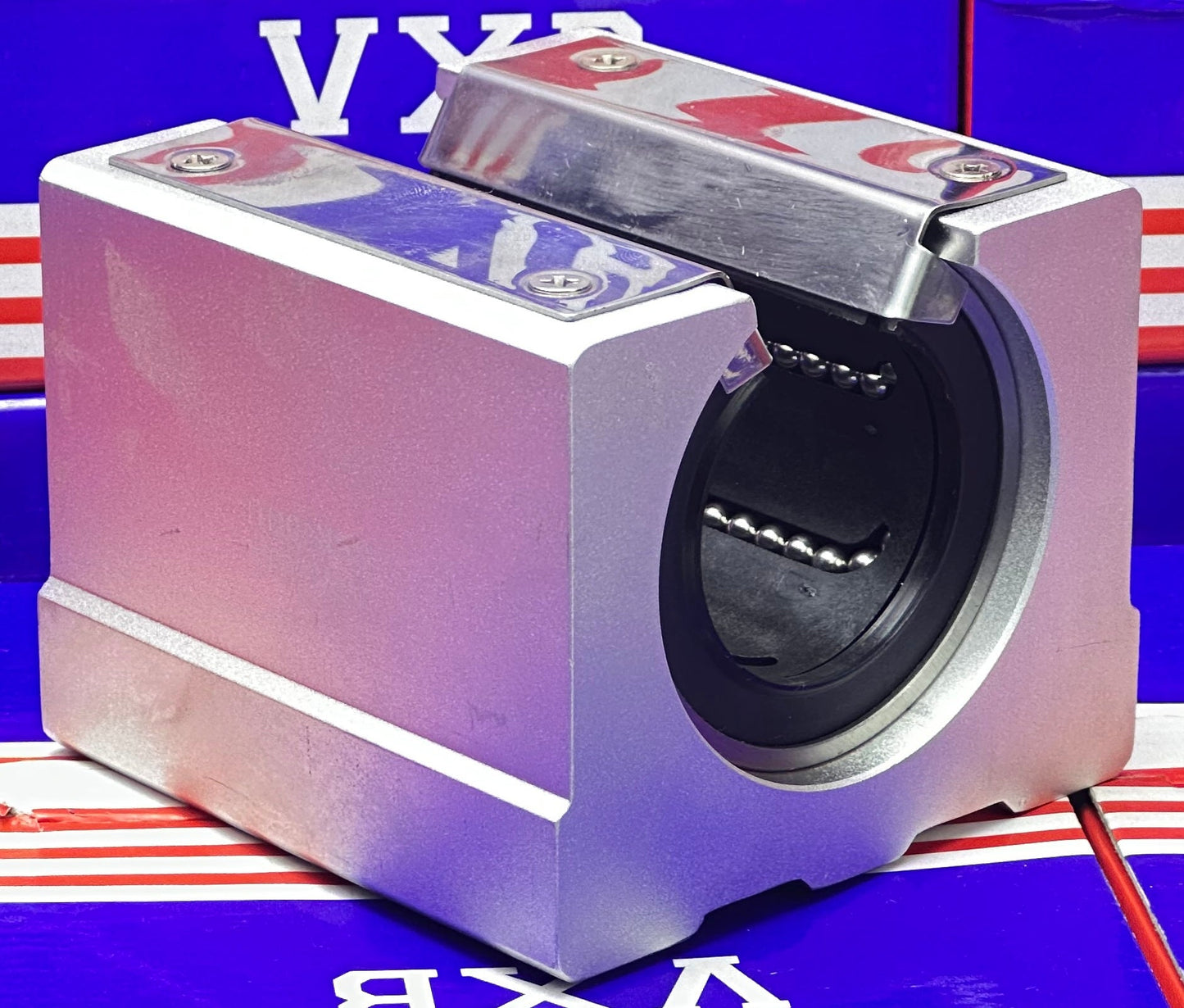 Douille CNC 40mm Palier Linéaire Unité Coulissante Ouverte Mouvement Linéaire