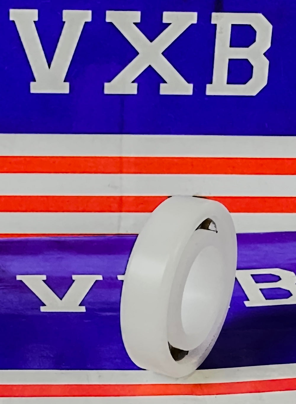 Łożysko z tworzywa Acetal/POM 6901 - kulki szklane - 12x24x6mm