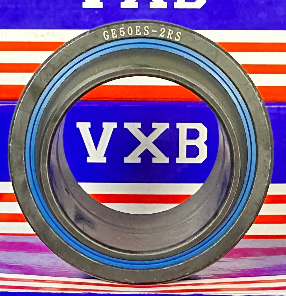 GE50ES-2RS Double Sealed Plain Bearing 50x75x35