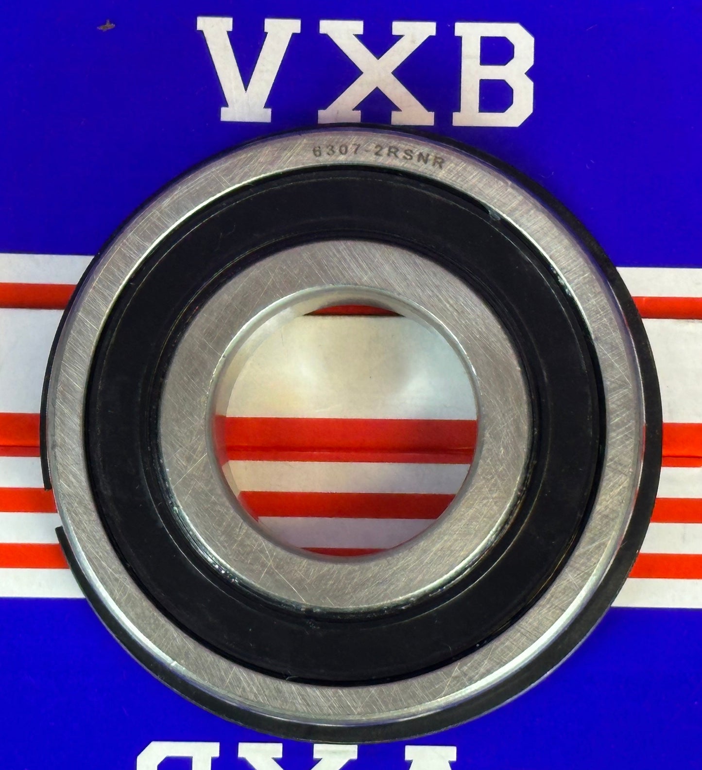 Łożysko uszczelnione 6307-2RSNR 35x80x21mm - pierścień zatrzaskowy