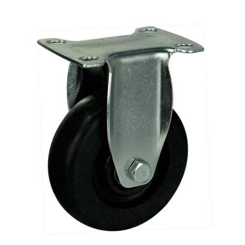 5"inch Caster Wheel 220 Lbs Rigid Phenolic - 0-250ºC - Top Plate Mount