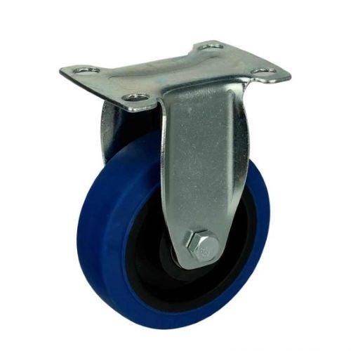 5"inch Caster Wheel 220 Lbs Rigid - TPR - Top Plate Mount