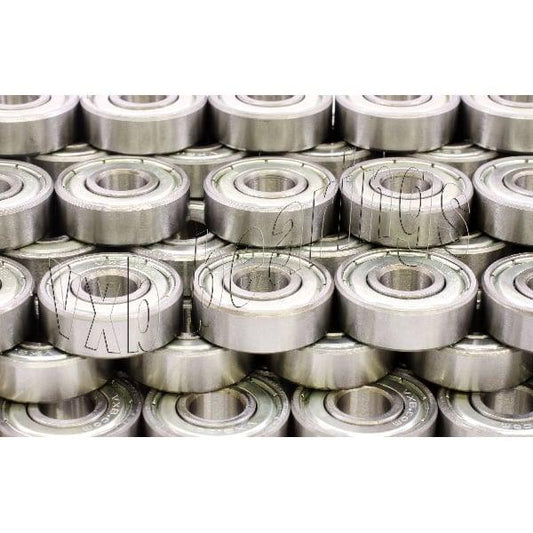 50个装屏蔽轴承 R168ZZ 1/4" x 3/8" x 1/8" 微型