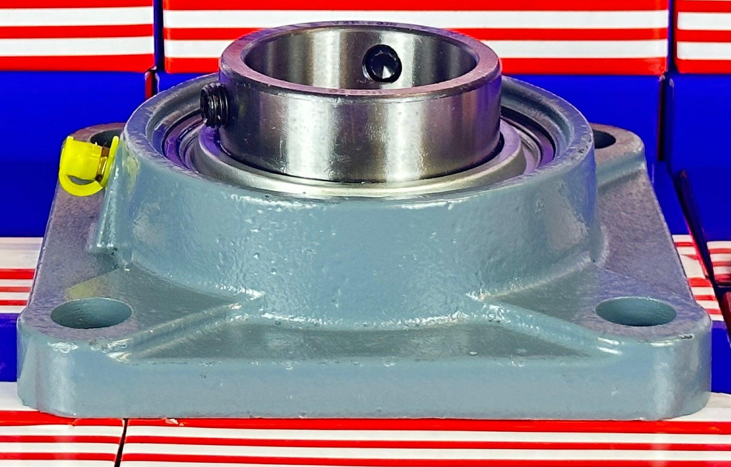 50mm 轴承 UCF210 + 方形法兰铸造外壳安装轴承
