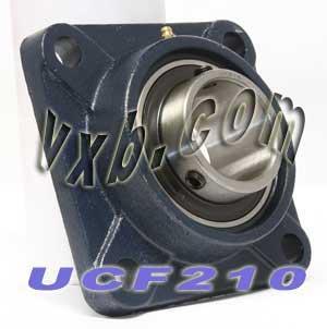 50mm 轴承 UCF210 + 方形法兰铸造外壳安装轴承