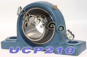 50mm 轴承 UCP-210 + 铸造座式轴承座安装轴承