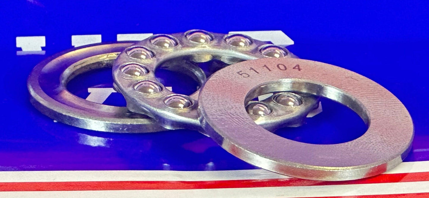 51104 Roulement à billes à butée 20x35x10mm