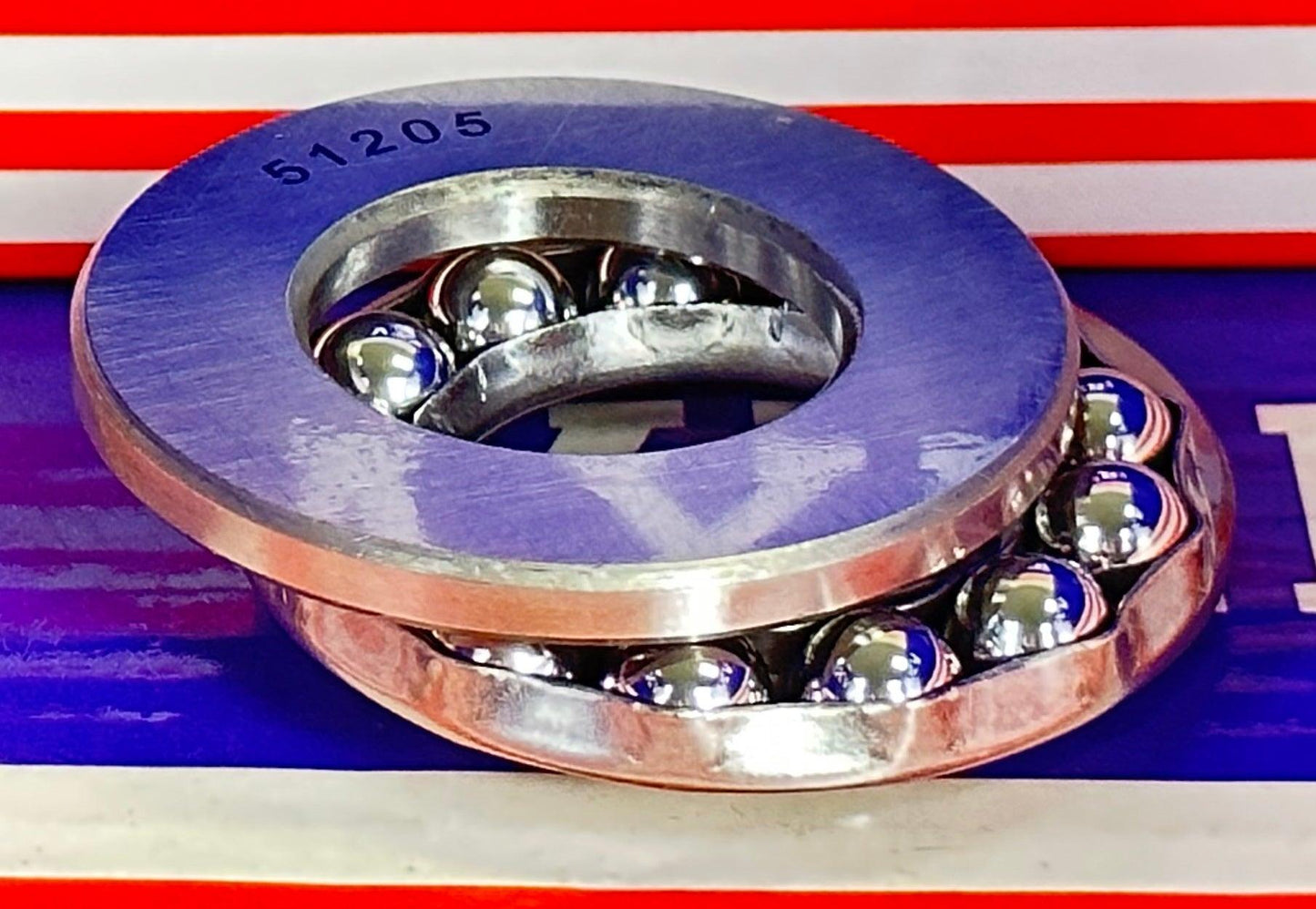 Roulement à billes à butée 51205 25x47x15 25mm x 47mm x 15mm