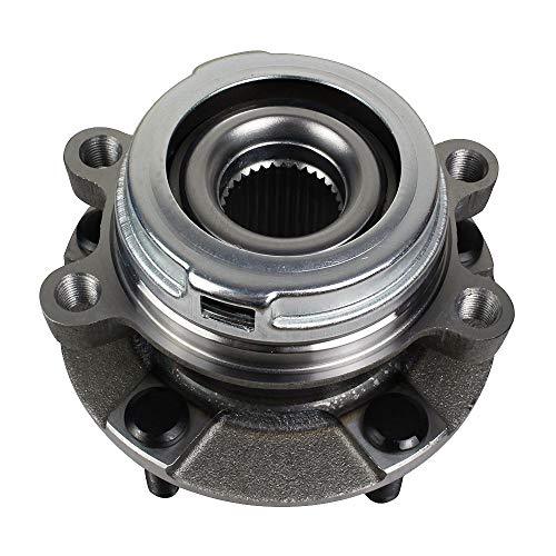 513296 Front Wheel Hub & Bearing Assembly Fit for Nissan Altima 2007-18, Maxima 2009-19, Pathfinder 2013-19, Murano 2009-18, Quest 2011-17, Infiniti QX60 2014-19, JX35 2013 5-Lug