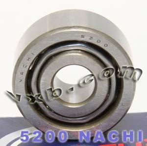 5200 นาชิแบริ่งสัมผัสเชิงมุม - 2 แถว - 10x30x14.3 มม. ญี่ปุ่นทำ