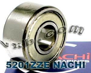 5201ZZE Nachi Contact Contact łożyska - 2 -rzędowy - 12x32x15.9 łożyska