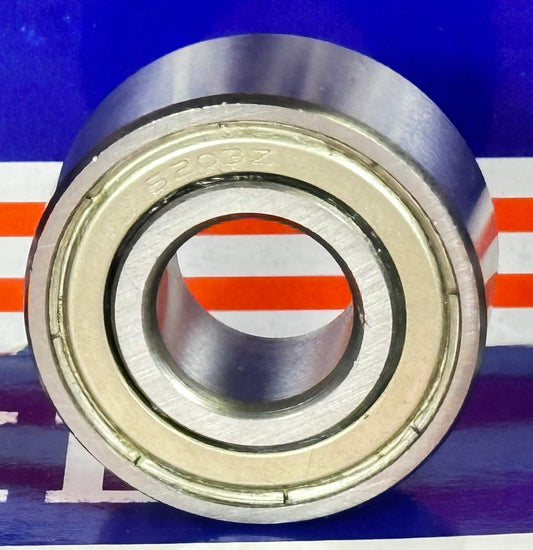 ตลับลูกปืนบอลสัมผัสเชิงมุม 5203ZZ 17x40x17.5