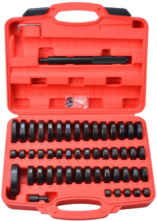 52-Piece Bushing Bearing Seal Driver Tool Set 3/4" to 2-15/16"inch
