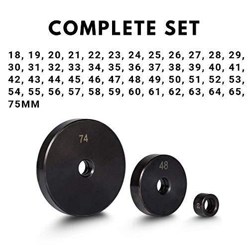 52-Piece Bushing Bearing Seal Driver Tool Set 3/4" to 2-15/16"inch